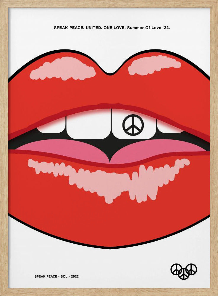 Spreek Vrede | Poster