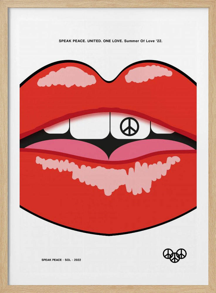 Spreek Vrede | Poster