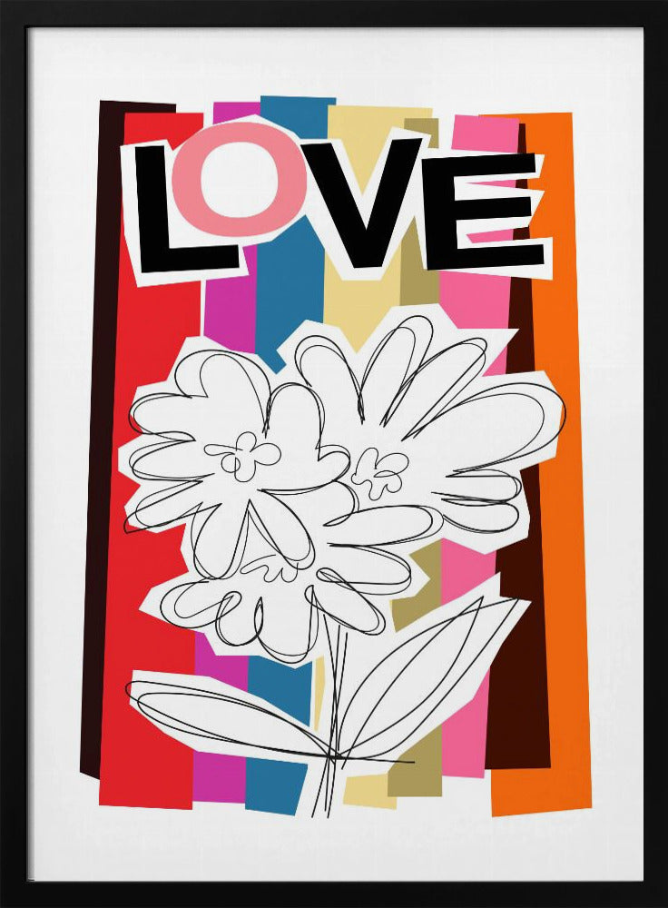 Krabbelbloem Zomerfruit | Poster