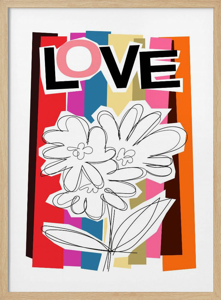 Krabbelbloem Zomerfruit | Poster