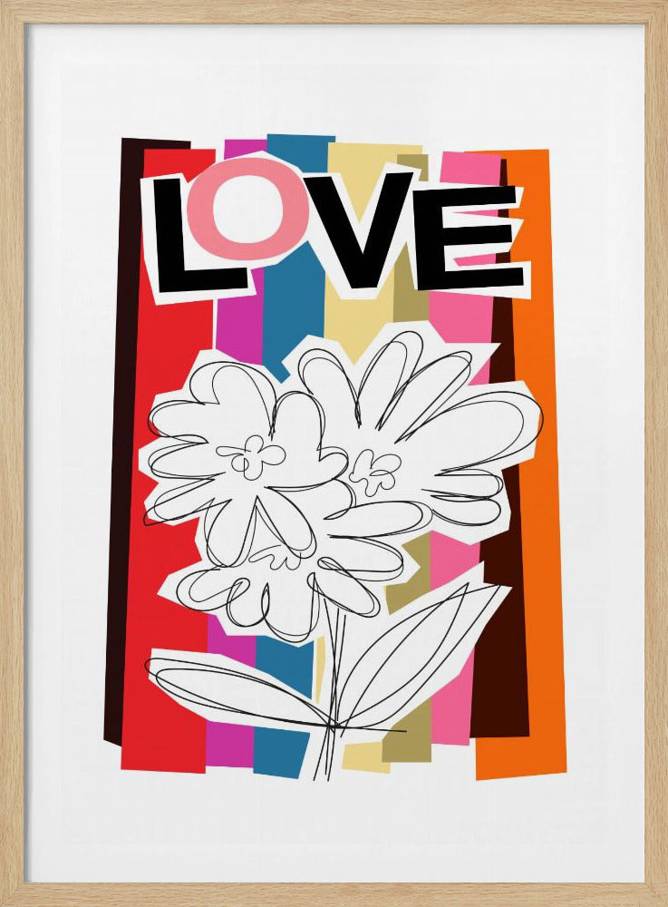 Krabbelbloem Zomerfruit | Poster