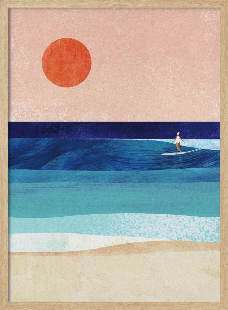 Surfmeisje | Poster