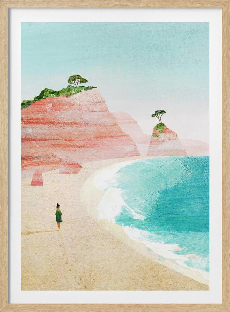 Beach Girl iv | Poster