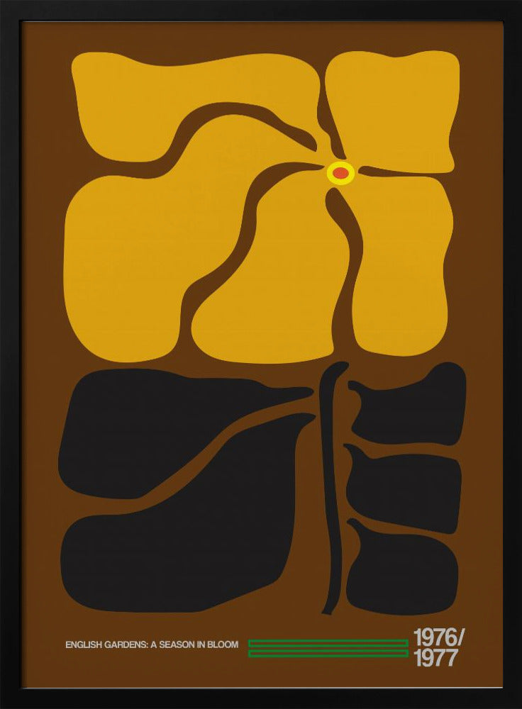 Engelse Tuinen Bruin | Poster