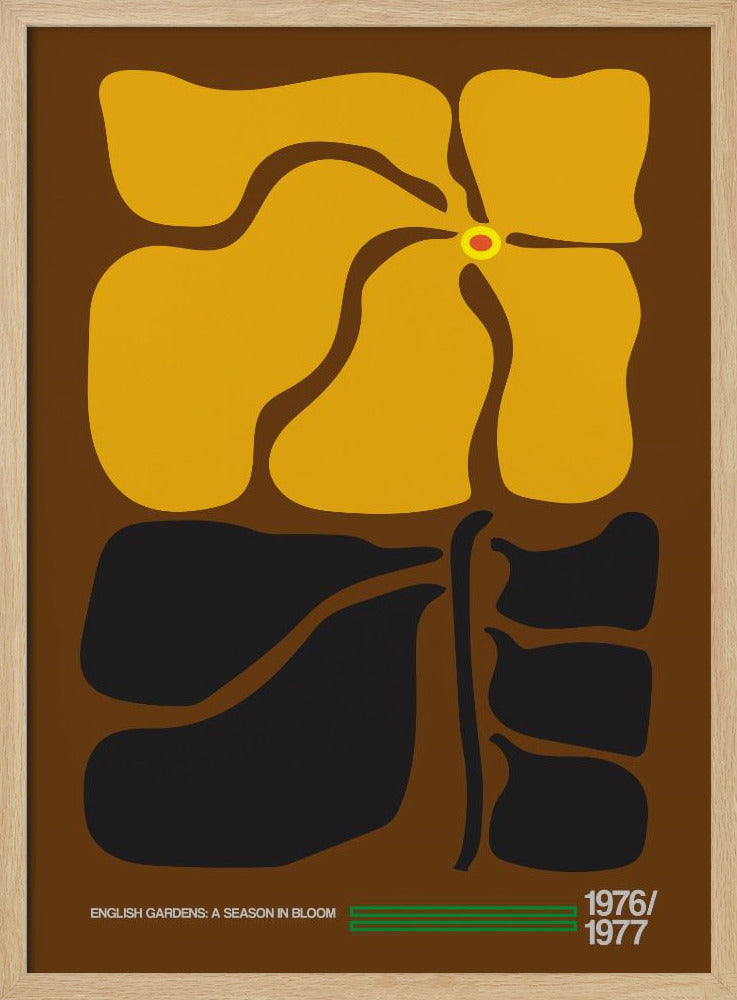 Engelse Tuinen Bruin | Poster
