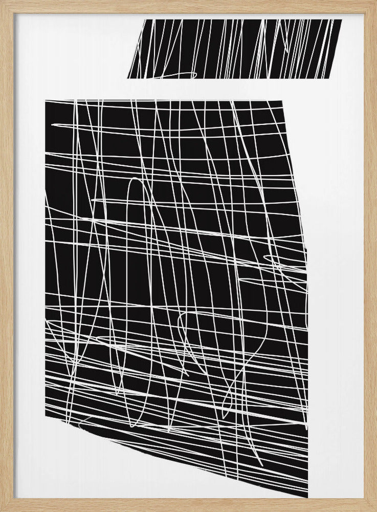 Chaotische Lijnendans | Poster