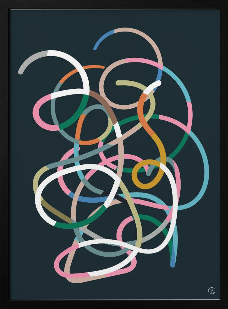 Kleurlijnen | Poster