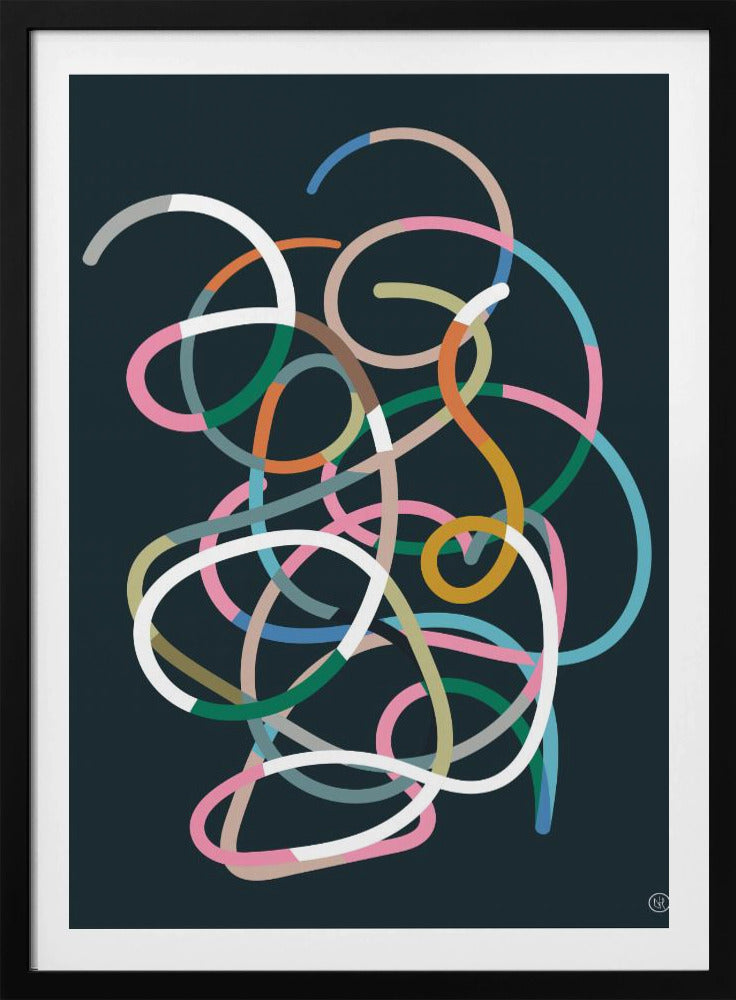 Kleurlijnen | Poster