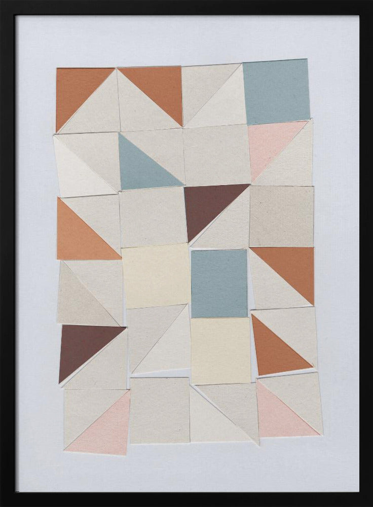 Pastelgeometrie | Poster