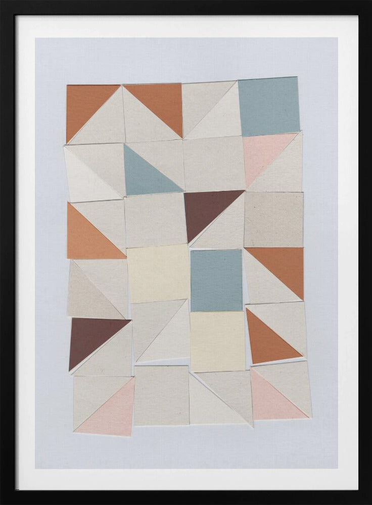 Pastelgeometrie | Poster