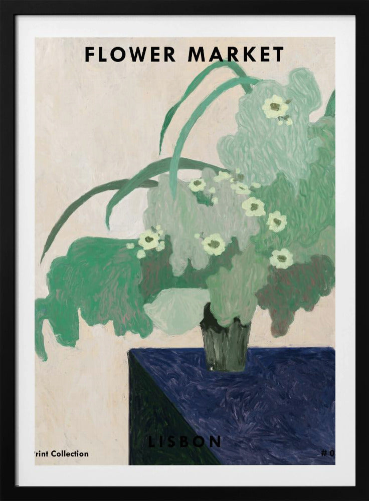 Flower Market. Lisbon | Poster