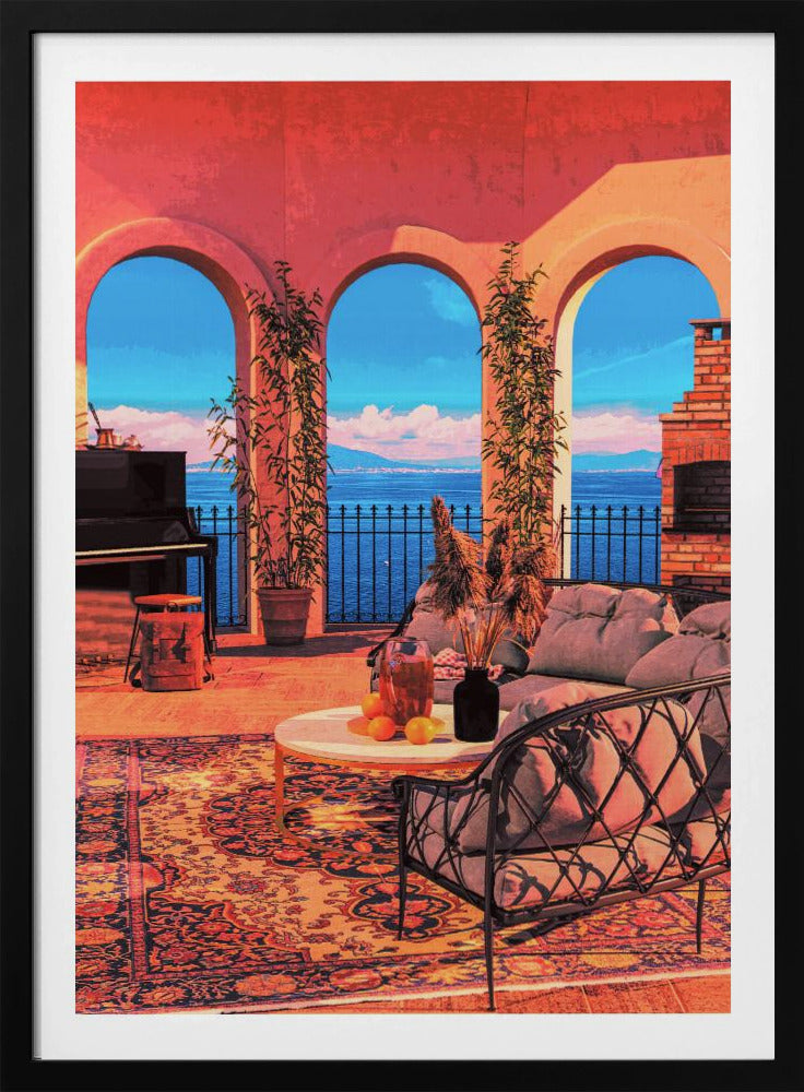Pianoterras | Poster
