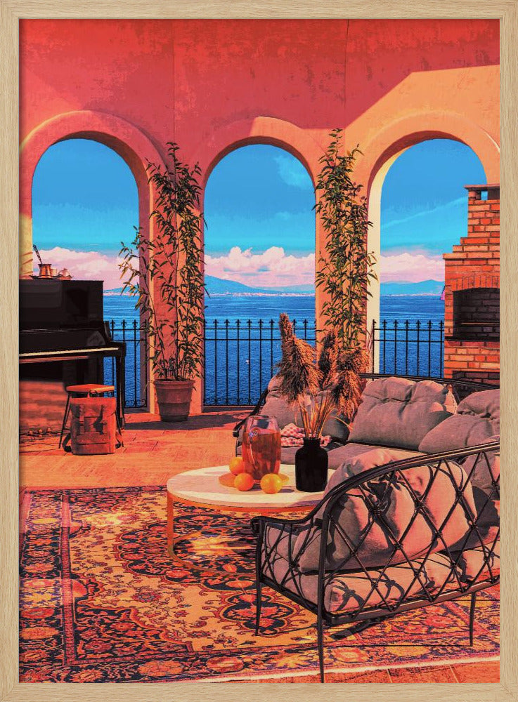 Pianoterras | Poster