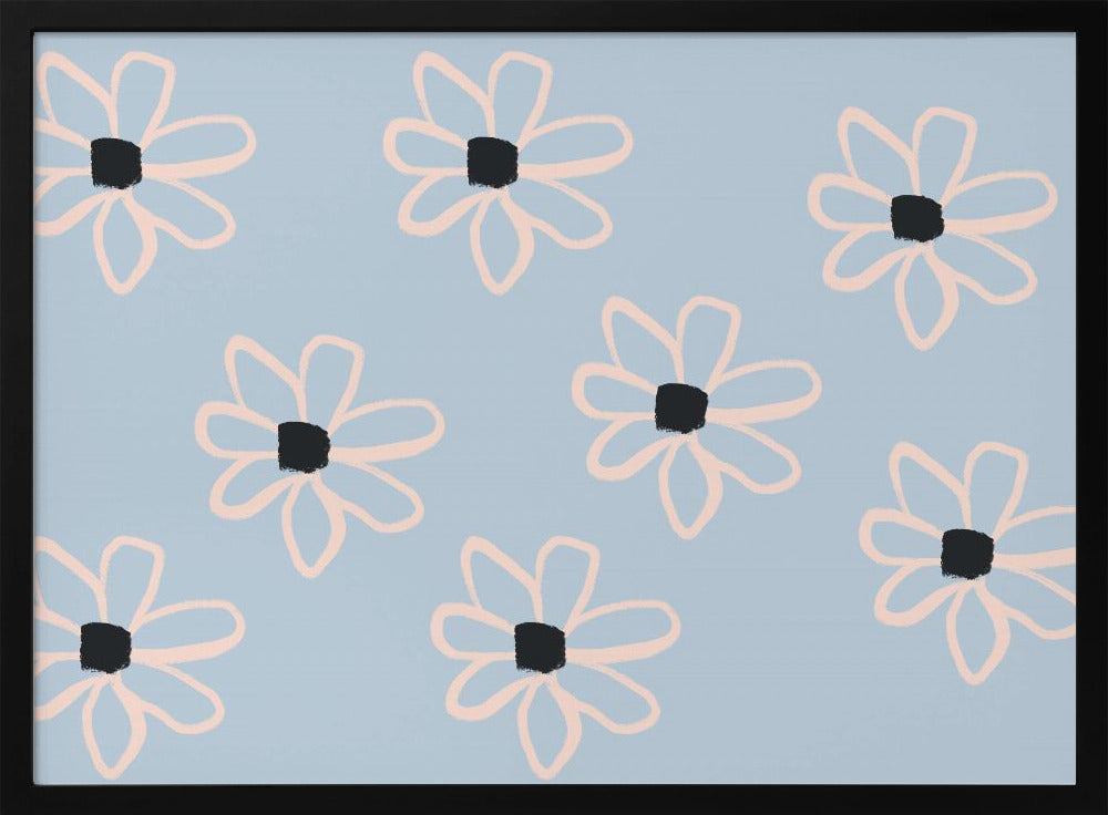 Gedurfde bloemen | Poster