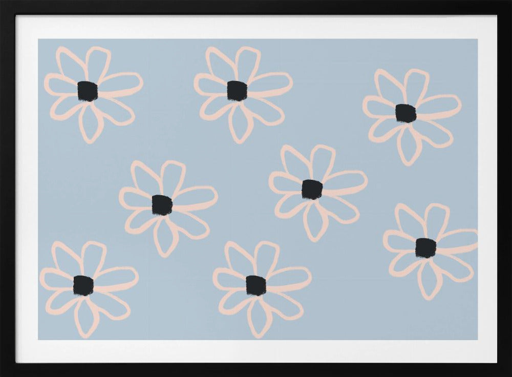 Gedurfde bloemen | Poster