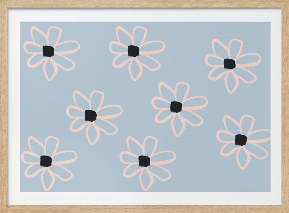 Gedurfde bloemen | Poster