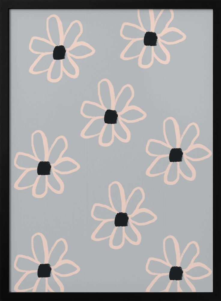 Gedurfde bloemen | Poster
