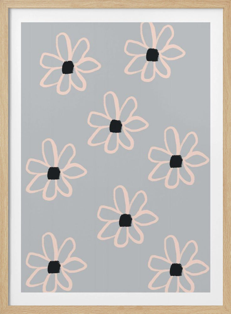 Gedurfde bloemen | Poster