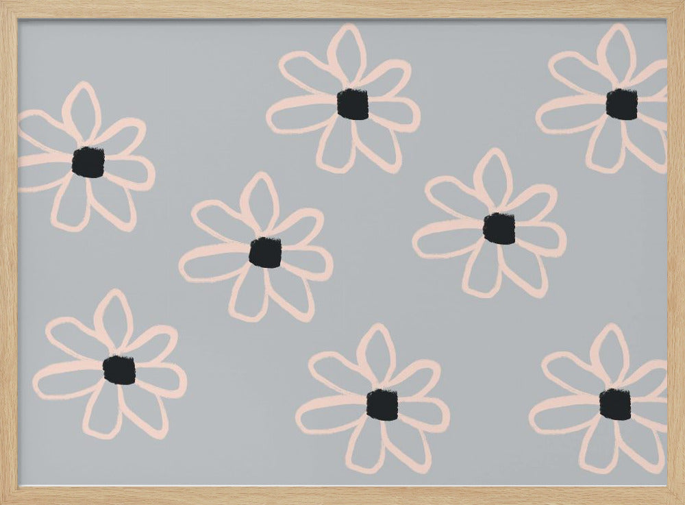 Gedurfde bloemen | Poster