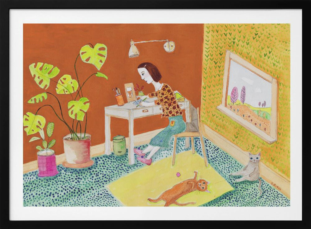 Leven met katten | Poster