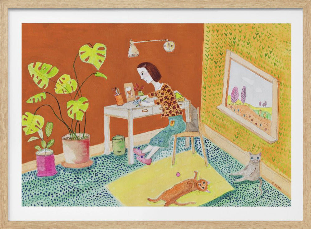 Leven met katten | Poster