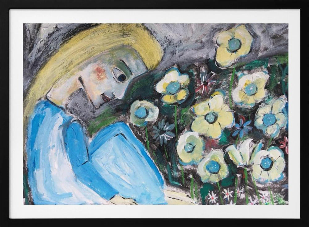 In de tuin | Poster