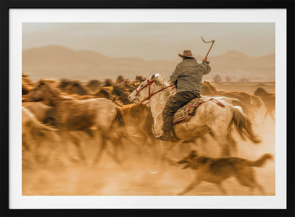 Wilde paarden (ook bekend als Yılkı Atları) | Poster
