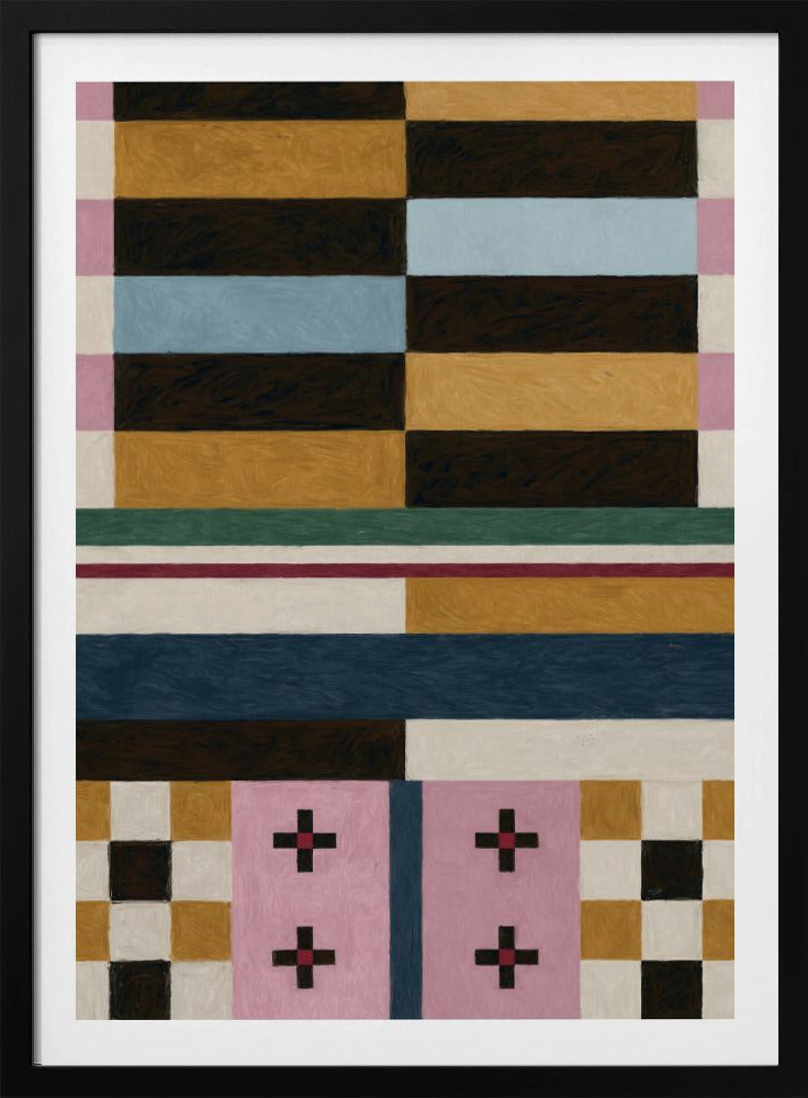 Abstracte compositie 23 | Poster