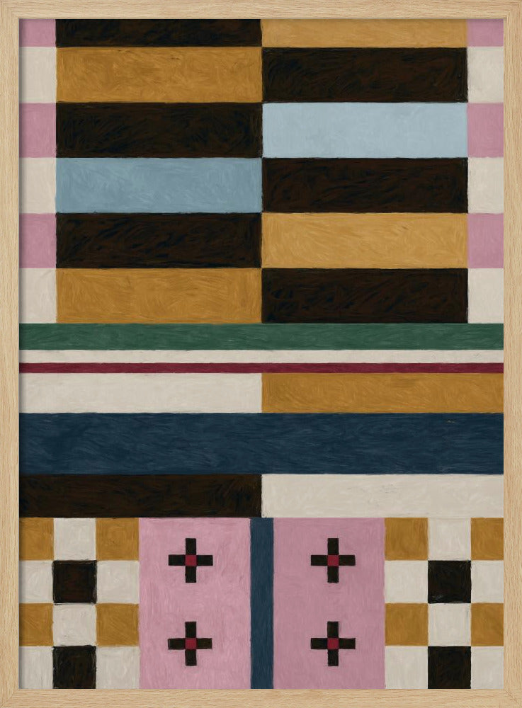 Abstracte compositie 23 | Poster