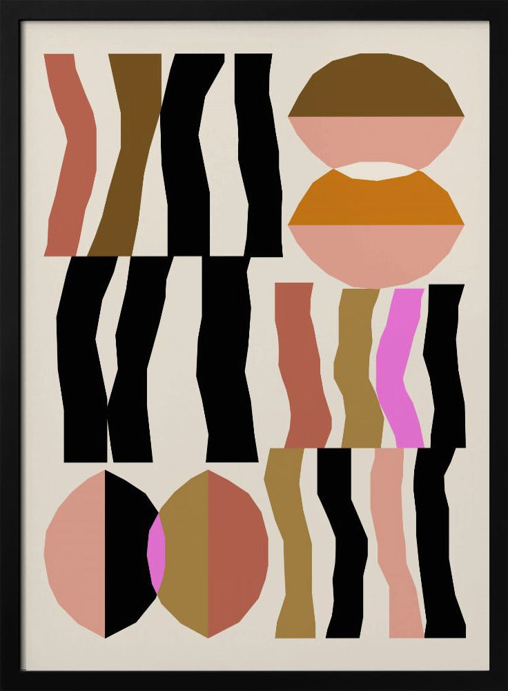 Abstracte compositie 26 | Poster