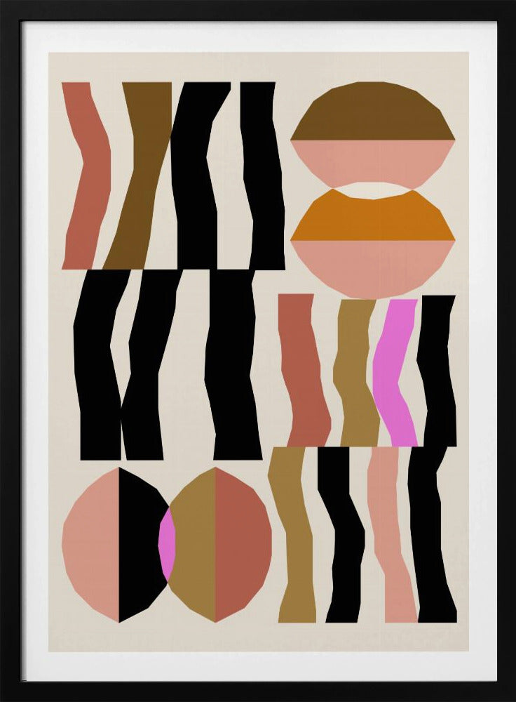 Abstracte compositie 26 | Poster