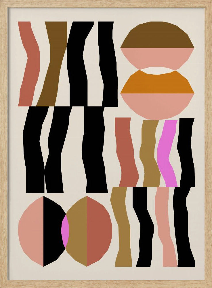 Abstracte compositie 26 | Poster