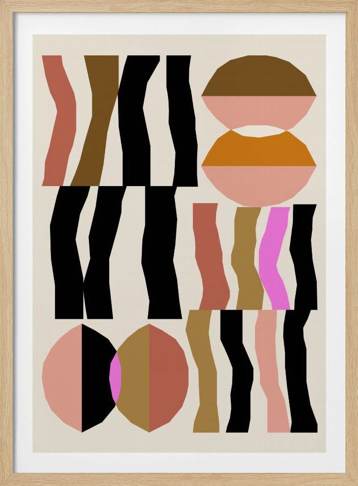 Abstracte compositie 26 | Poster
