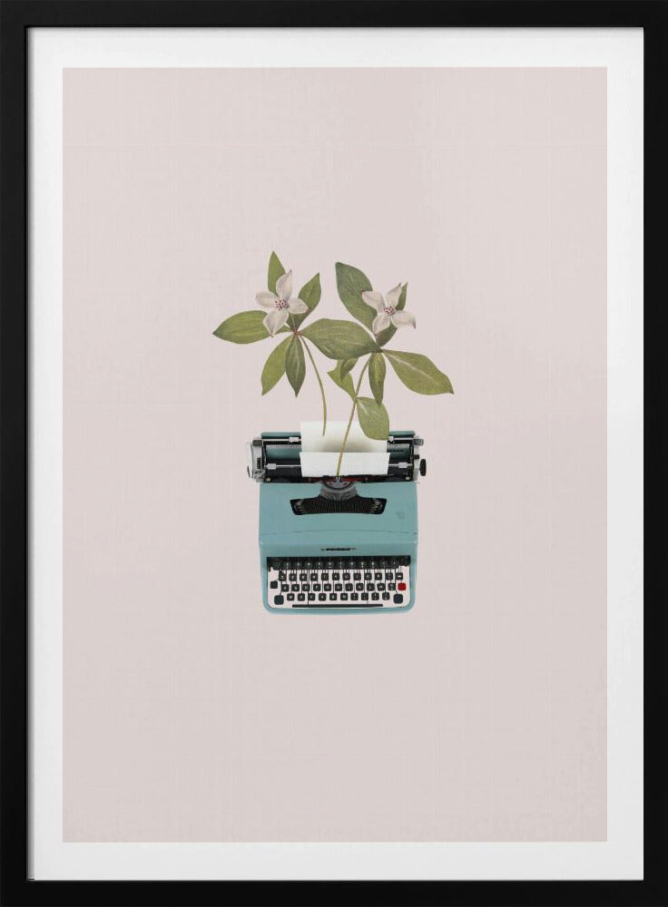 Botanische typemachine | Poster