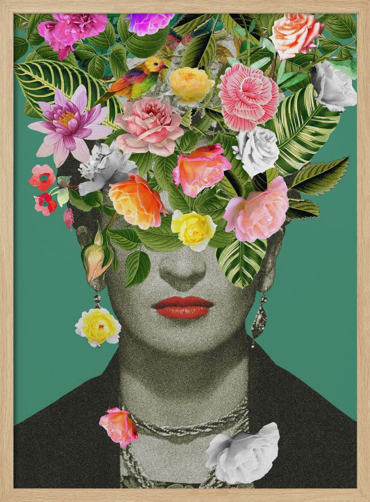 Bloemen Frida | Poster