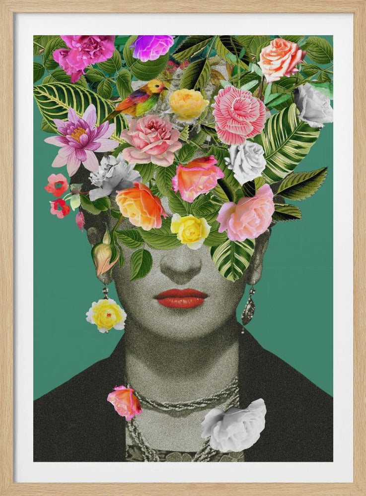 Bloemen Frida | Poster