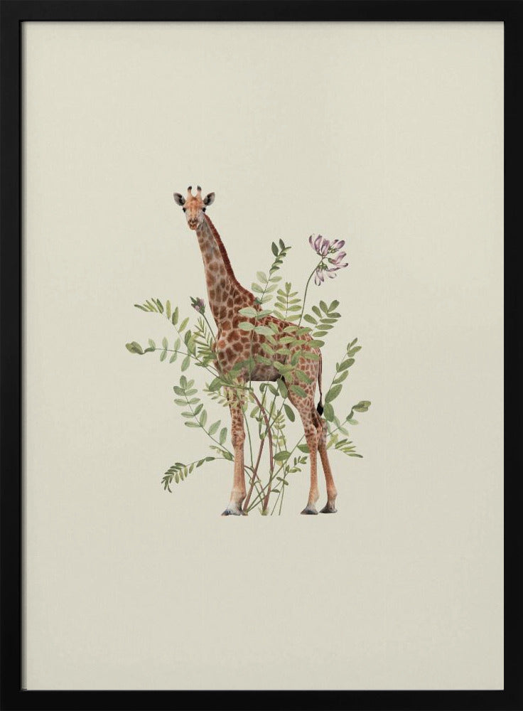 Bloemengiraf | Poster
