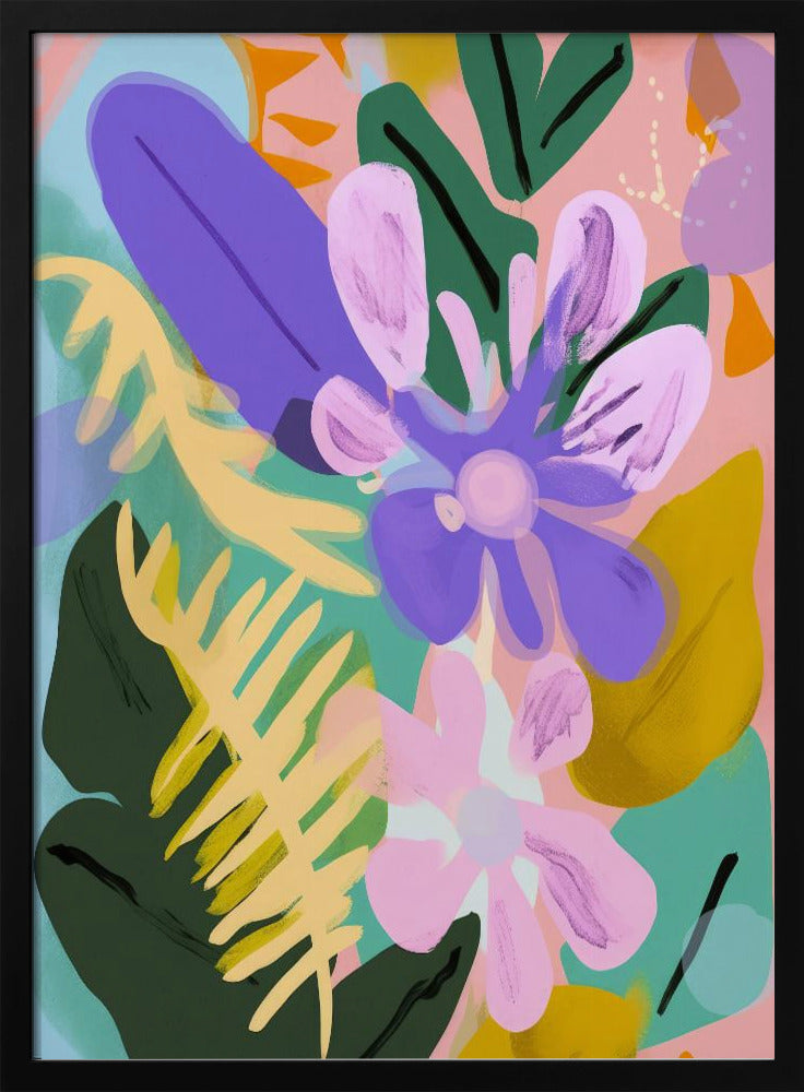 Floral Whimsy Burst | Poster