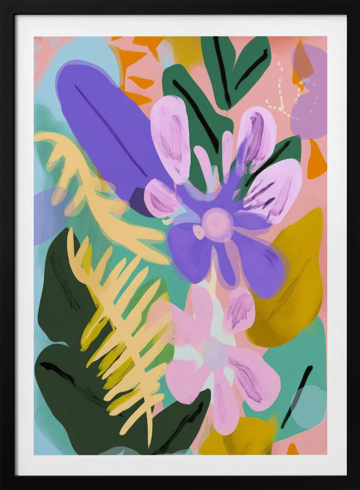 Floral Whimsy Burst | Poster