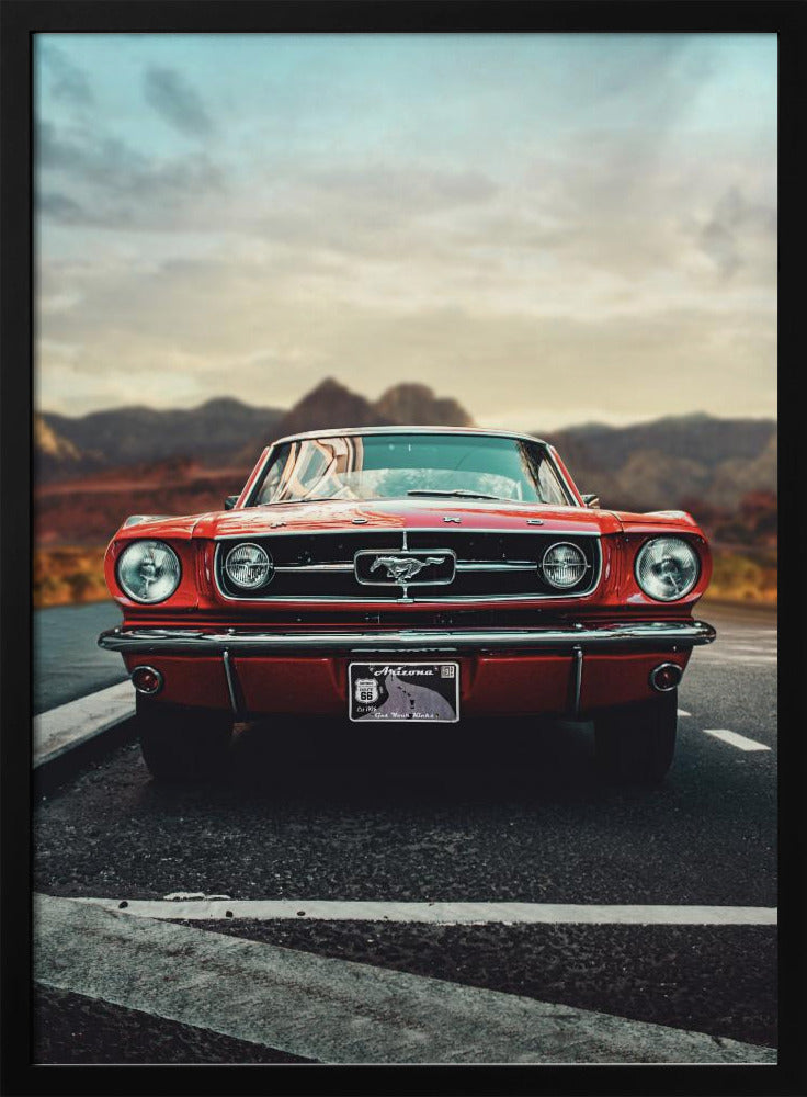 Vintage autoliefde | Poster