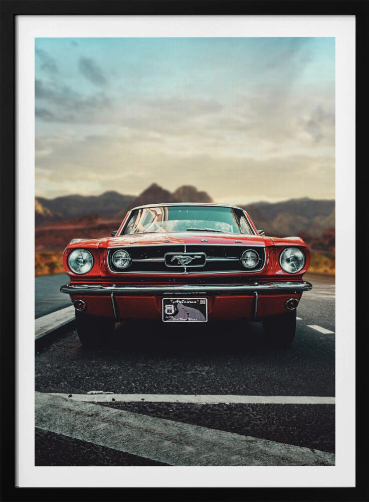 Vintage autoliefde | Poster
