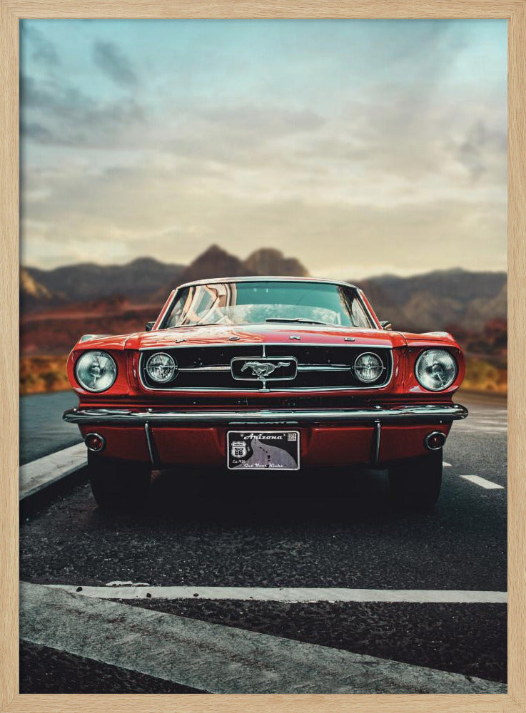 Vintage autoliefde | Poster