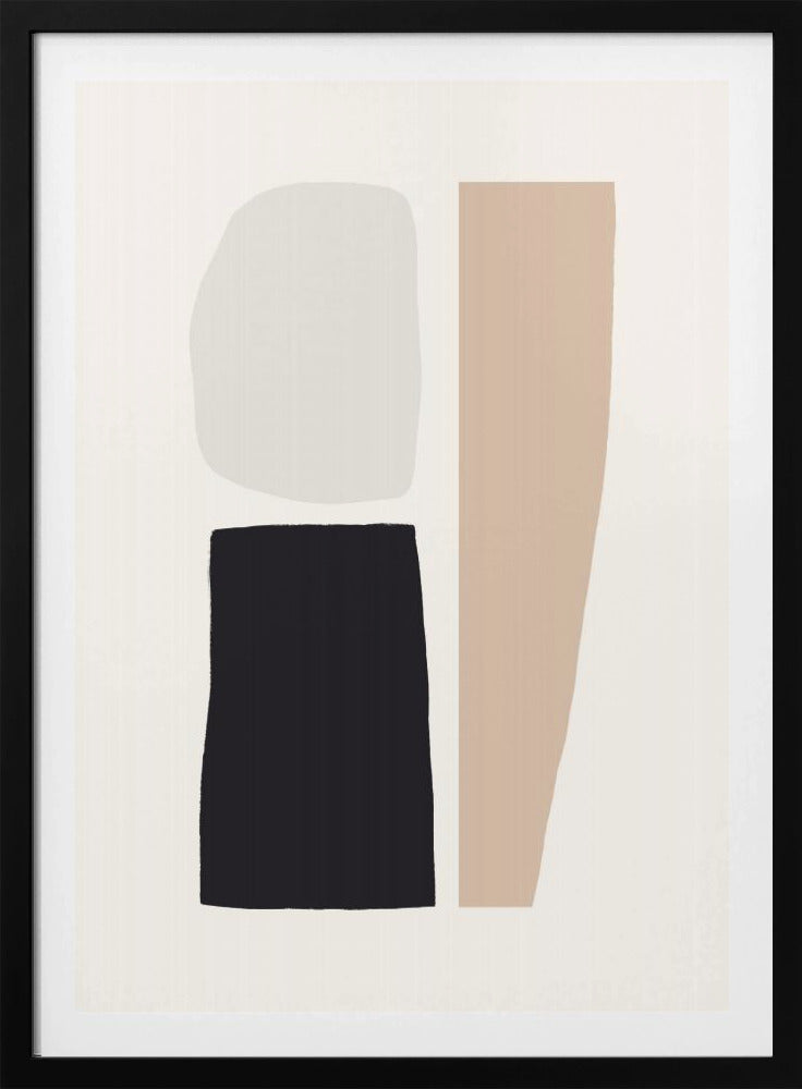 Drie geometrische vormen | Poster