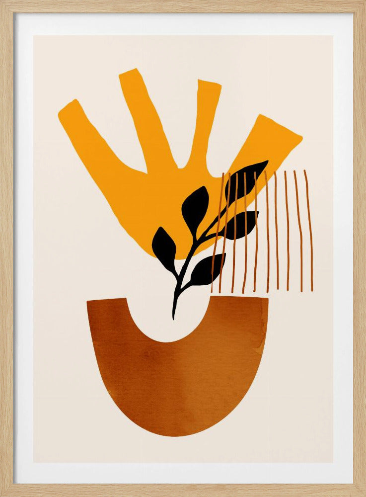 Zonnebloem nr. 5 | Poster