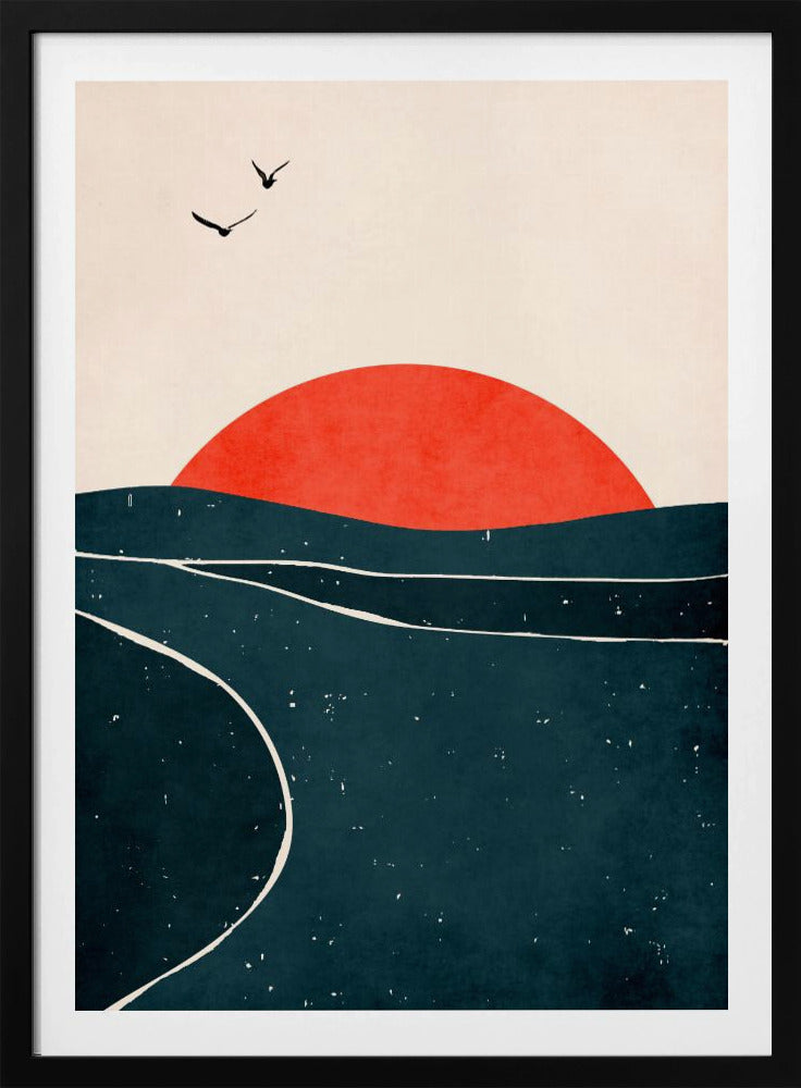 Dansende meeuwen | Poster