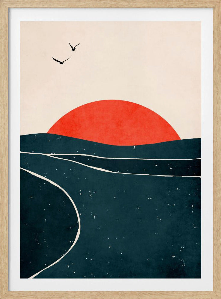 Dansende meeuwen | Poster