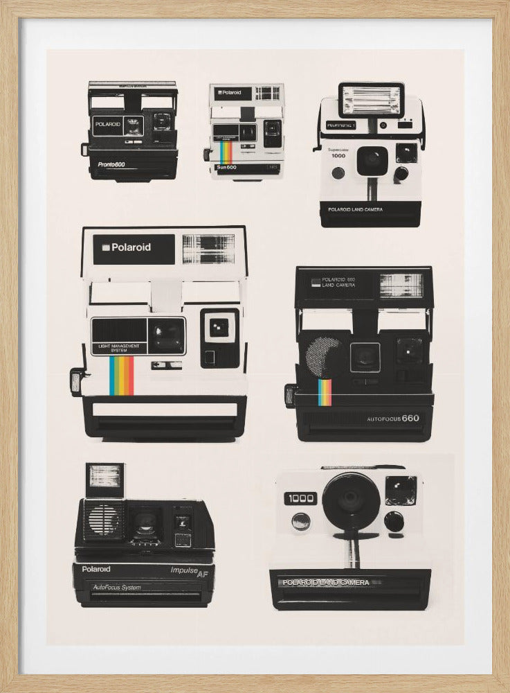 Instant Camera Collectie | Poster