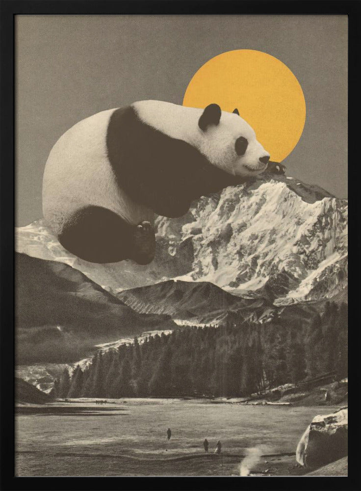 Reuzenpanda slaapt | Poster