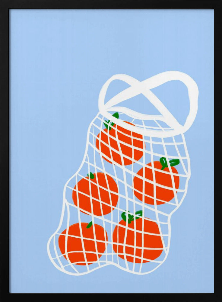 Tomaten in gaas | Poster