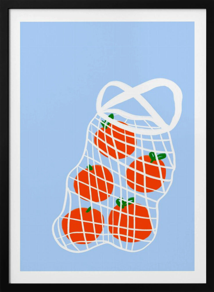 Tomaten in gaas | Poster
